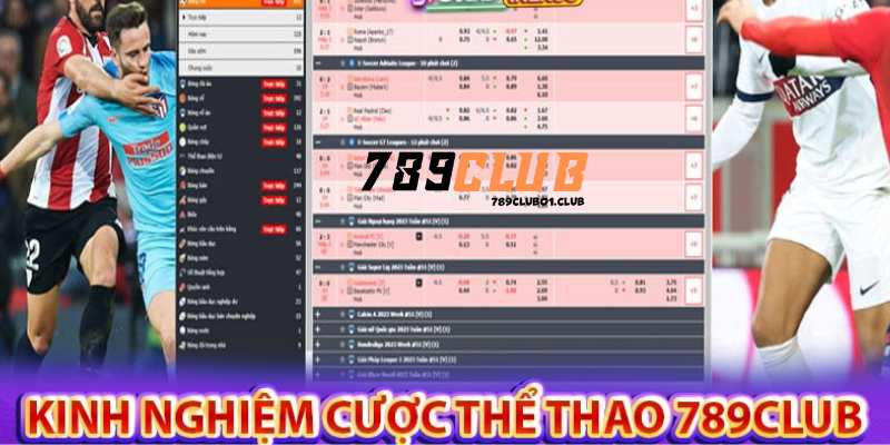 Kinh nghiệm cược thể thao tại 789CLUB