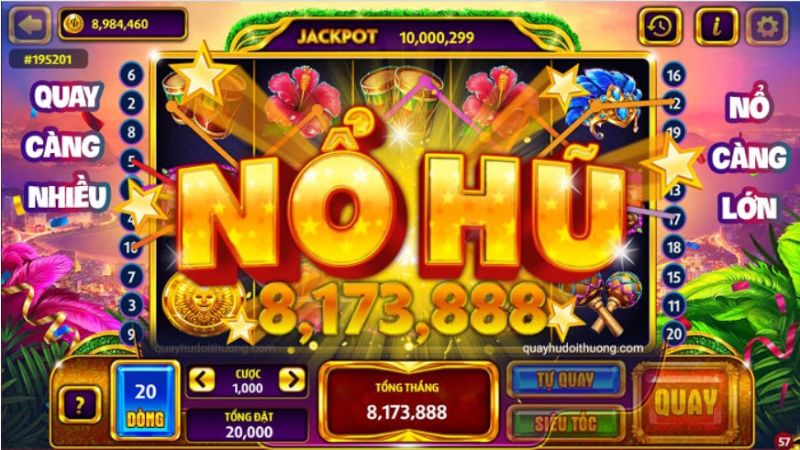 Một trong những điểm nổi bật của game nổ hủ là giải thưởng cực kỳ hấp dẫn